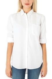  Button-down White Top
