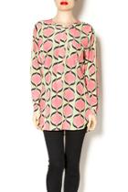  Inferno Print Blouse