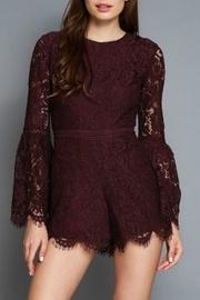  Lace Flare Romper