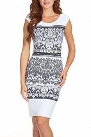 Monochrome Geometric Dress