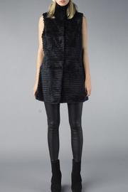  Navy Fur Vest