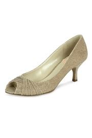 Romantic Champagne Glitter Heel