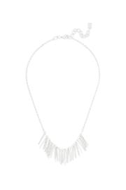  Metal Fringe Necklace