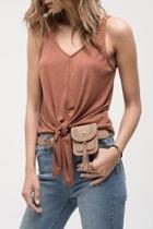  Copper Tie Top