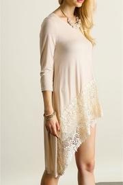  Asymmetrical Lace Tunic