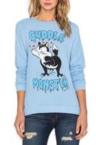  Cuddle Monster Boyfriend Shirt