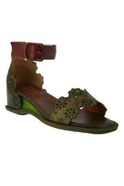  Halo-strap Wedge Sandal