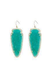  Arrowhead Amazonite Earrings