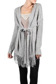  Cardigan With Fringe
