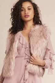  Mauve Fur Vest