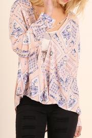  Print Surplice Top