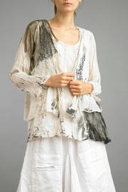  Ombre Vested Top