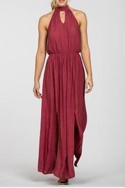  Maroon Maxi Dress