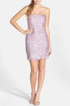  Pink Sequin Sheath