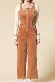  Camel Corduroy Jumpsuit