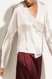  Drape Panel Blouse