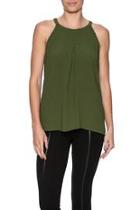  Flowy Olive Top