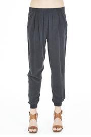  Navy Silk Pant