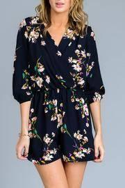  Classical Floral Romper