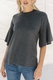  Sweater Flutter Sleeve