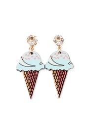  Ice Cream Detailed-earrings