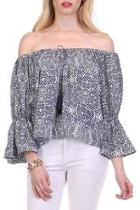  Off-shoulder Blouse