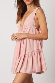  Deep-v Swing Dress