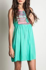  Minty Aztec Dress
