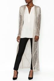  Metallic Threads Cardigan