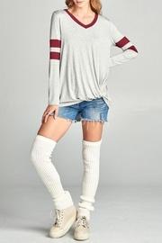  Stripes Twist Top