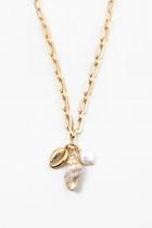 Shell Charm Necklace