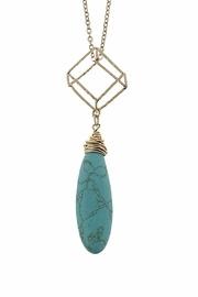  Turquoise Geometric Necklace