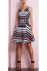 Striped Flare Dress