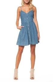  Sweetheart Denim Dress