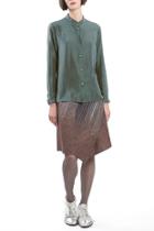  Blouse Grey Shimmer