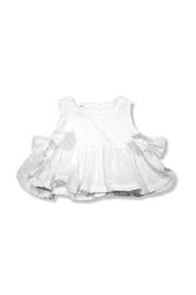  White Plumeti Blouse