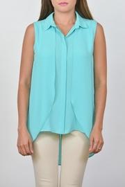  Collar Georgette Tank