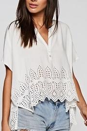  Eyelet Detail Top