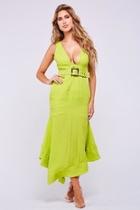  Lime Green Dress