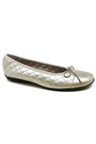  Champagne Quilted Flat