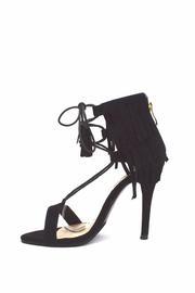  Fringe Lace-up Sandals