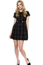 Parisian Plaid Dress