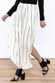  Open Leg Stripe Pants