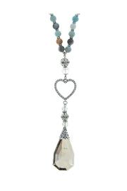  Crystal Charm Beaded-necklace