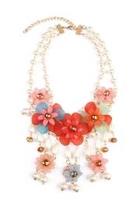  Floral Layered Necklace