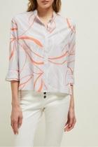  Ava Abstract Blouse