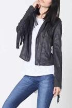  Fringe Detail Jacket