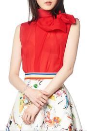  Red Bow Top