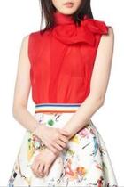  Red Bow Top