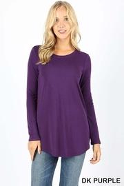  Round Hem Top